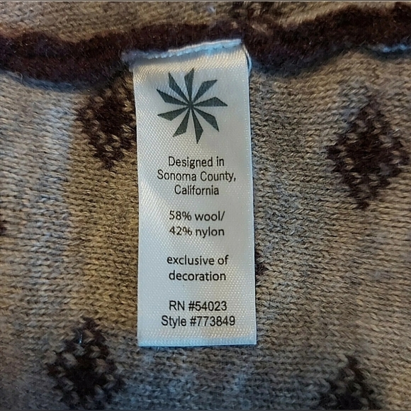 Athleta Teton Full Zip Wool Blend Sweater Jacket Womens Size Small - Picture 8 of 8